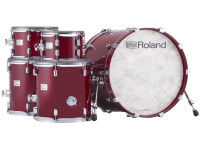 <b>E-DRUM Roland VAD716-GC GLOSS CHERRY Kit 6-pcs Cascos Madeira BD 22 Modulo Roland V71</b> <b>E-DRUM Roland VAD716-GC GLOSS CHERRY Kit 6-pcs Cascos Madeira BD 22 Modulo Roland V71</b>